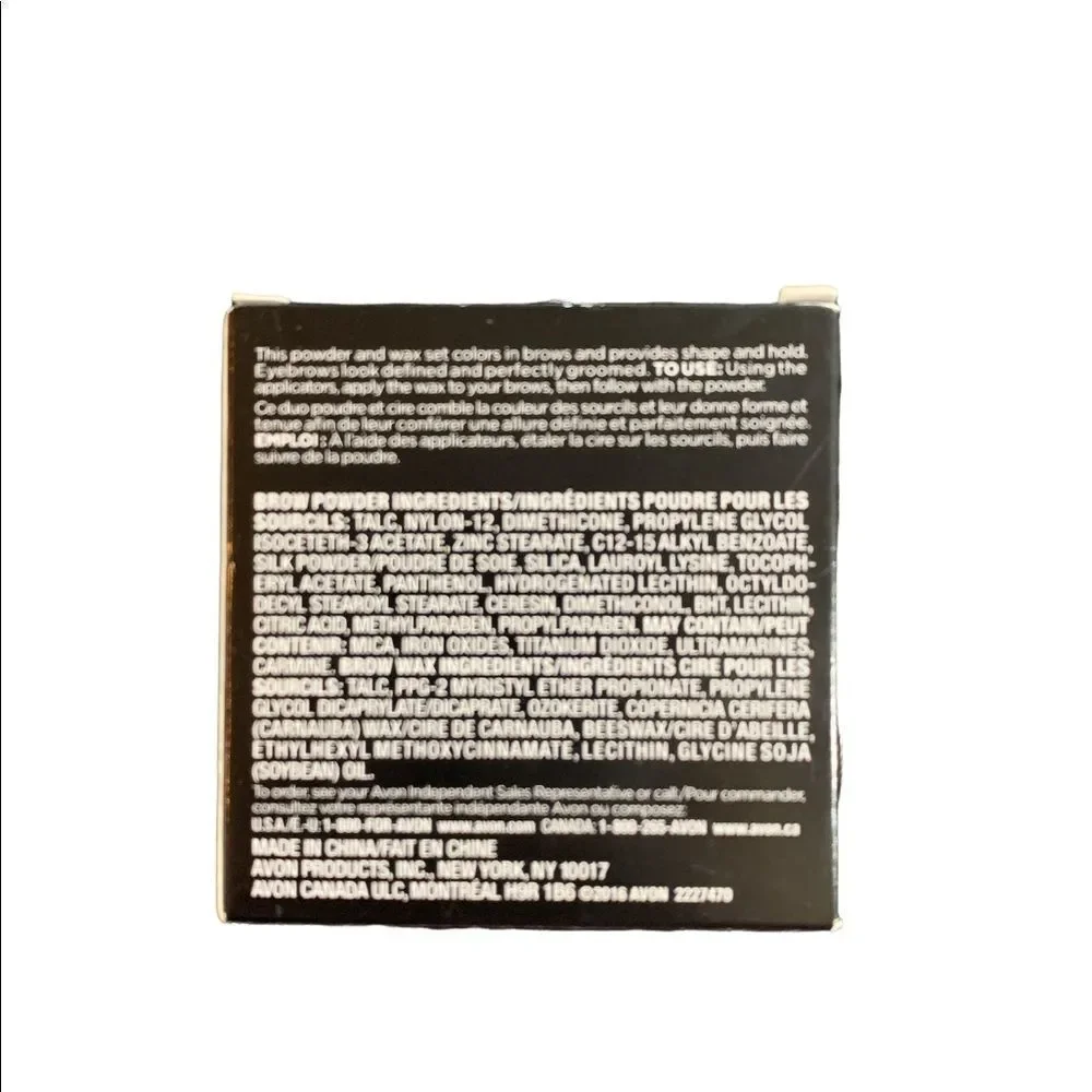 Avon true color perfect eyebrows styling duo blonde two left